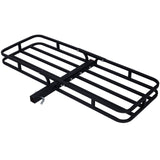 Hitch Mount Cargo Carrier ,Rear Cargo Rack for SUV, Truck, Car,Luggage Basket Rack Fits 2' Receiver Livingsource