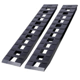 Heavy-Duty Ramps with Top Hook Attaching End, Universal Loading Ramp for Motorcycle, Tractor, ATV/UT 72' X 14' 8800 LBS 1 Pair 2 Ramps Aluminum ,Black Coating Livingsource