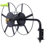 Swivel Hose Reel Wall Mount - 180 Degree Pivot Hose Hanger - Great for Garden Storage - Hose Holder Wall Mount for Garden Hose - Heavy Duty Steel Hose Hanger for Hose Reels Livingsource