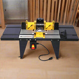 Electric Benchtop Router Table Wood Working Tool,black - SolidRoot Buy Furniture USA