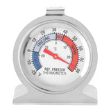Stainless Steel Large Dial Freezer Refrigerator Thermometer Temperature Gauge Tool Livingsource