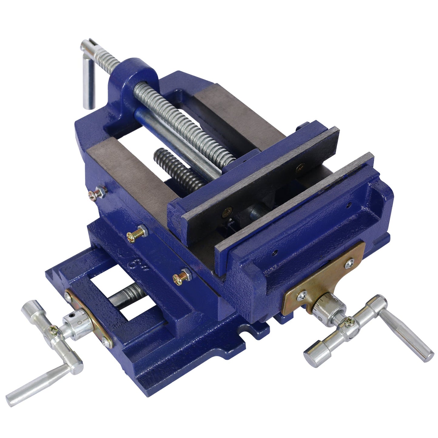 6' Cross Slide Vise, Drill Press 2-Way X-Y, Benchtop Milling & Woodworking Clamp SolidRoot Buy Furniture USA