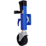 Heavy Duty Aluminum Trailer Jack, for Use On 3 in. X 5 in. Trailer Tongue, Max Load 1,800 Lbs, Blue Livingsource