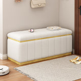 Modern storage bench linen Fabric Upholstered+Solid wood frame Bench with Large Storage Space for the Living Room, Entryway and Bedroom,Beige,( 40''x16''x17'' ) SolidRoot Buy Furniture USA