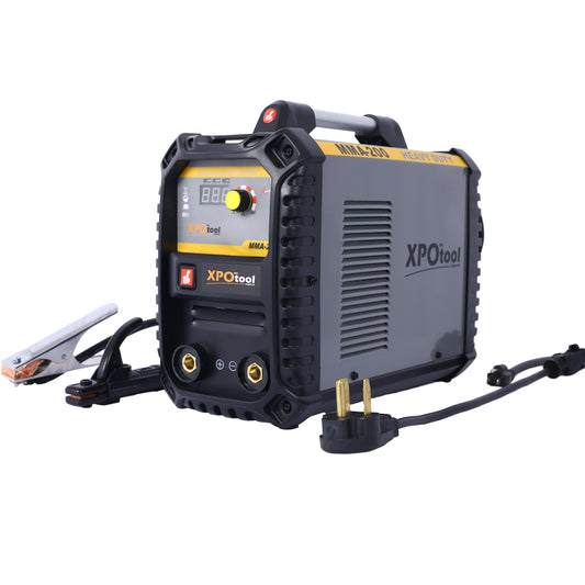 110/220V MMA Welder, 200A Stick ARC Welding Machine IGBT Inverter Digital Display LCD Hot Start Welder with Electrode Holder, Work Clamp, Input Power Adapter Cable Dual Voltage DC SolidRoot Buy Furniture USA