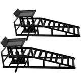 Auto Car Truck Service Ramps Lifts, Garage Car Lift Hydraulic Ramps Black 5 Ton,Automotive Hydraulic Lift Repair Frame Lift(2 Pack) black Livingsource