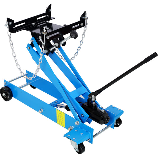 Hydraulic Transmission Service Jack Floor Jack 1 Ton Capacity 2200lb Low Profile Blue Steel SolidRoot Buy Furniture USA
