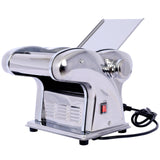 Electric Pasta Maker Noodle Maker Pasta Making Machine Dough Roller Cutter Thickness Adjustable Stainless Steel US 110V 135w 3 Blades Type 2.5mm Round+4mm Flat+9mm Wide Noodle Livingsource