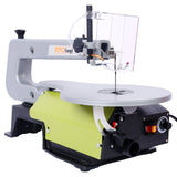 16-Inch Variable Speed Scroll Saw with Extra-Large Adjustable Tilting Table – Ideal for Woodworking Projects and Precision Cuts,ETL CERTIFIED Livingsource