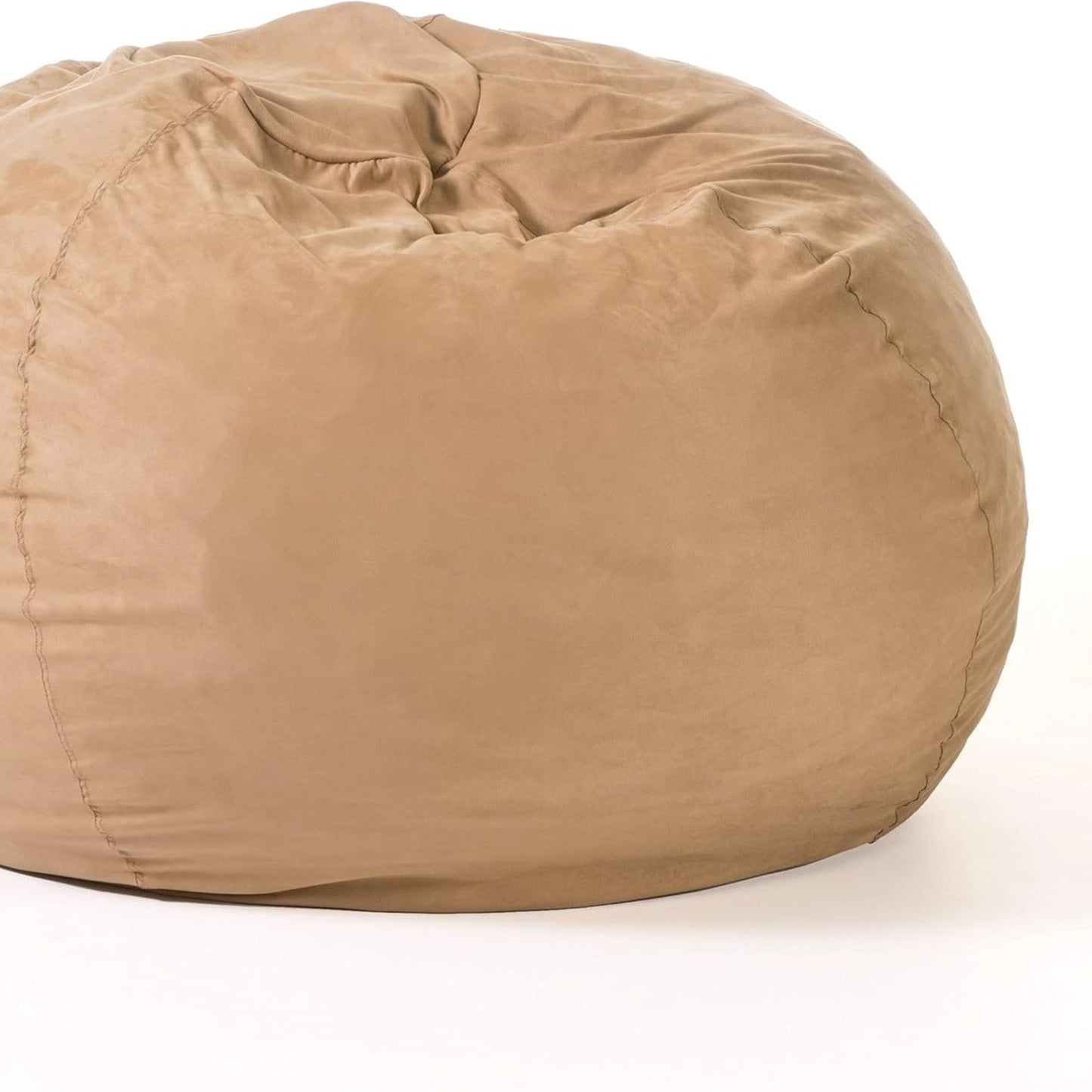 Comfortable High-Density Shredded Foam Bean Bag Chair with Removable Microsuede Cover, Tuscany SolidRoot Buy Furniture USA