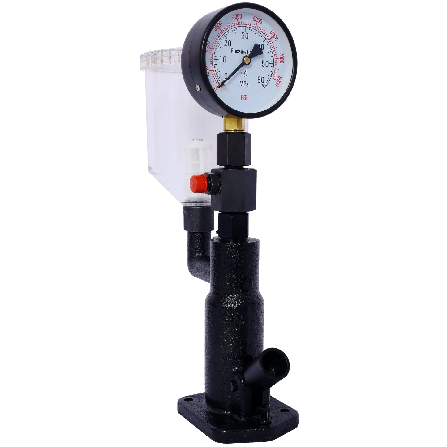 400Bar 6000PSI Fuel Injector Nozzle Tester, Professional Auto Repair Tool with Dual Scale Gauge for Tractors, Nozzle Pop Pressure Tester SolidRoot Buy Furniture USA