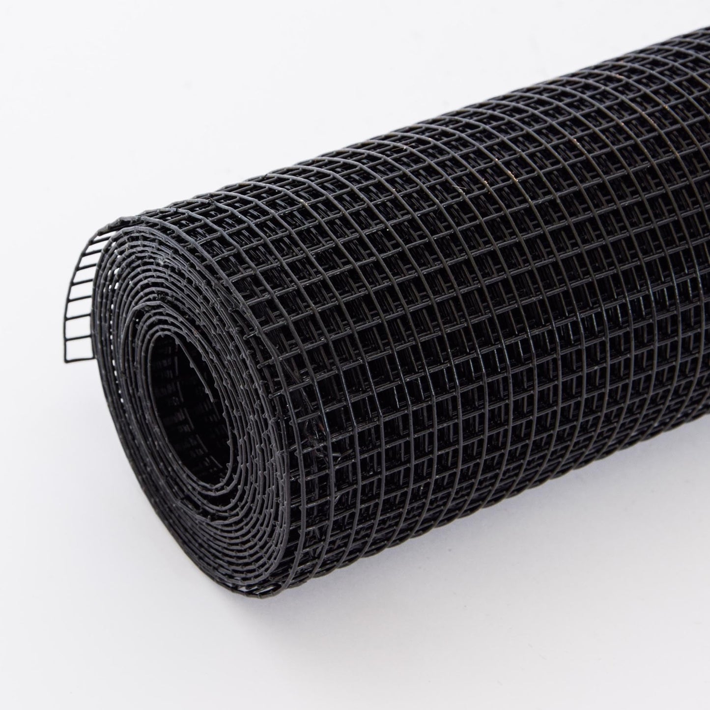 24 inch×100 ft Black Vinyl Coated Hardware Cloth, 21 Gauge 1/4 inch Black PVC Hardware Cloth, Black Welded Wire Fence Supports Poultry-Netting Cage-Home Improvement and Chicken Coop SolidRoot Buy Furniture USA