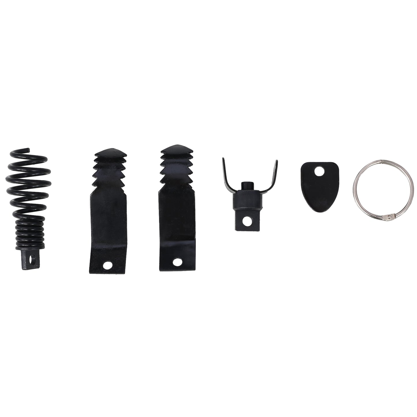 60FTx1/2Inch Drain Cleaner Machine Electric Drain Auger with 4 Cutter & Foot Switch Drain Cleaner Machine Sewer Snake Drill Drain Auger Cleaner for 1" to 4" Pipes