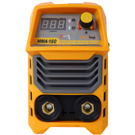 110/220V MMA Welder, 160A Stick ARC Welding Machine IGBT Inverter Digital Display LCD Hot Start Welder with Electrode Holder, Work Clamp, Input Power Adapter Cable Dual Voltage DC SolidRoot Buy Furniture USA