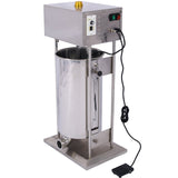 Electric Sausage Filler 10L Sausage Maker Stainless Steel Sausage Stuffer 15.4LB 110V 120W Sausage SSteel Stuffing Tubestuffer Livingsource