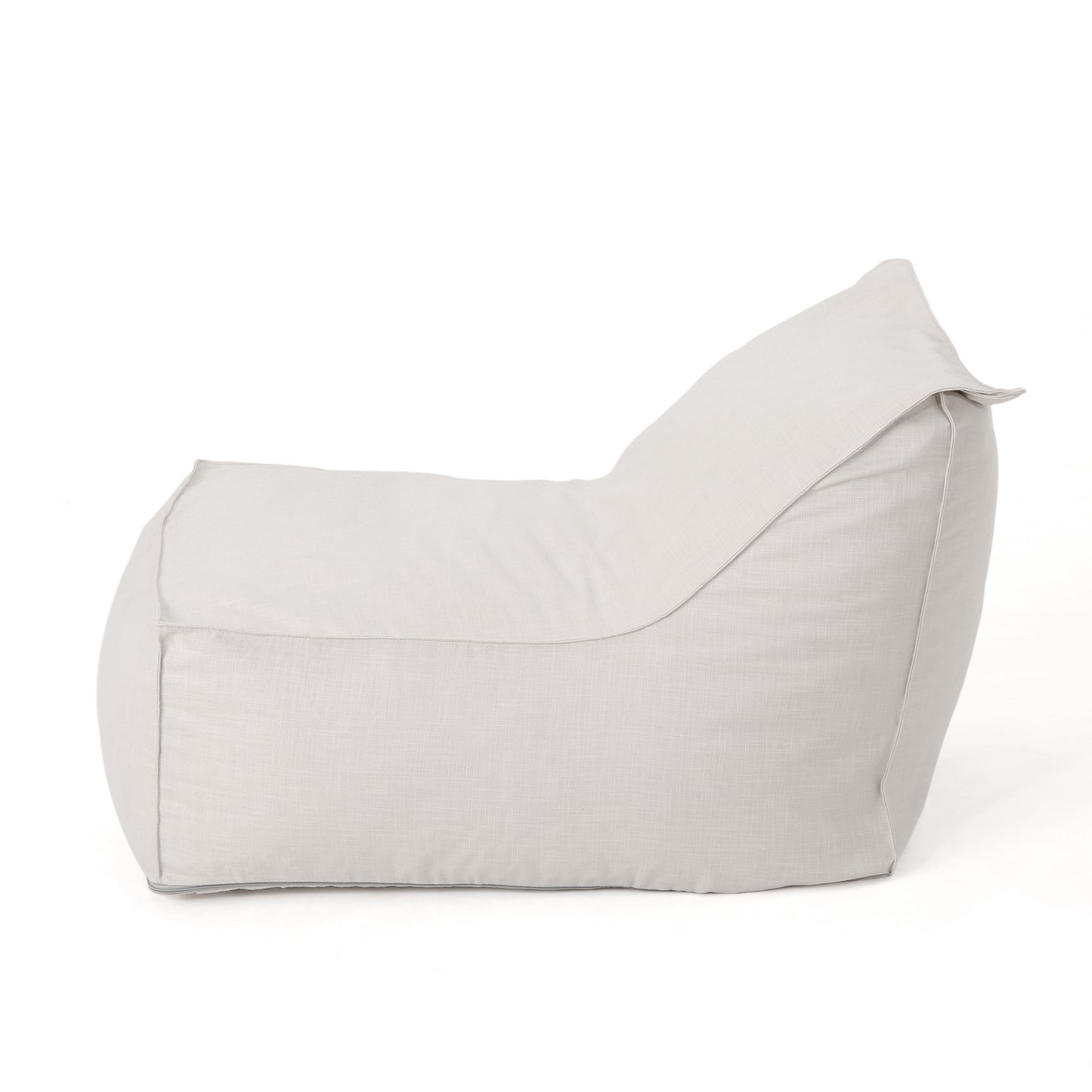 3 Ft. Water Resistant Fabric Bean Bag Chair, Khaki, Soft and Durable SolidRoot Buy Furniture USA