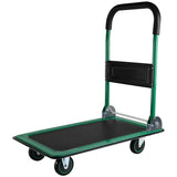 Push Cart Dolly, Moving Platform Hand Truck, Foldable for Easy Storage and 360 Degree Swivel Wheels with 330lb Weight Capacity SolidRoot Buy Furniture USA
