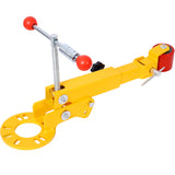 Fender Roller Tool Lip Rolling Reforming Extending Tools Auto Body Light Truck Lip Wheel Arch Roller Flaring Former Heavy Duty for Automobile Maintenance Livingsource