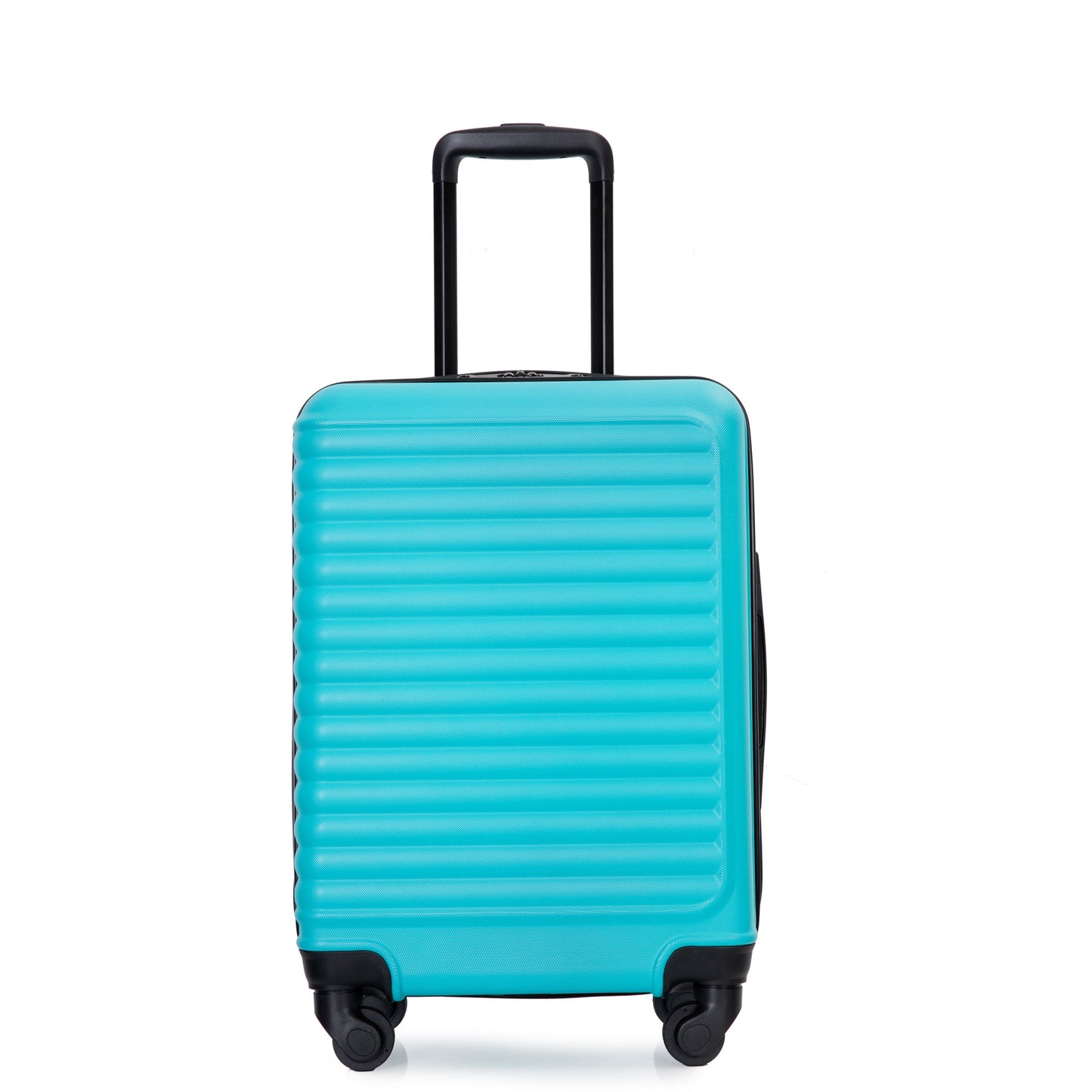 20' Carry on Luggage Lightweight Suitcase, Spinner Wheels, Turquoise SolidRoot Buy Furniture USA
