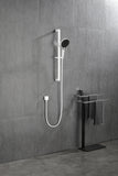 Handheld Shower with 28-Inch Slide Bar and 59-Inch Hose Livingsource