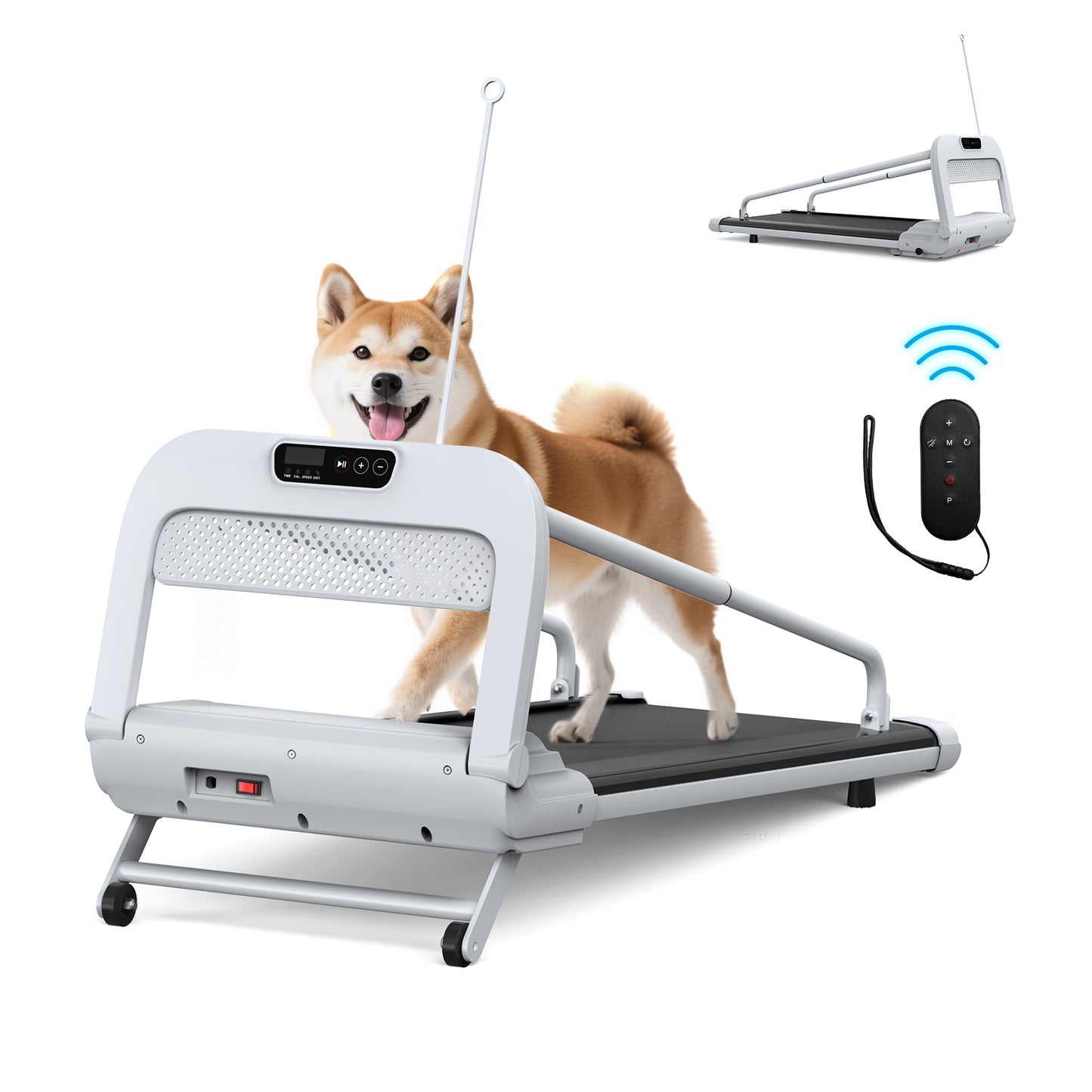 2025 New Quiet Smart Pet Treadmill, Adjustable Speed, Perfect for Small/Medium Dogs SolidRoot Buy Furniture USA