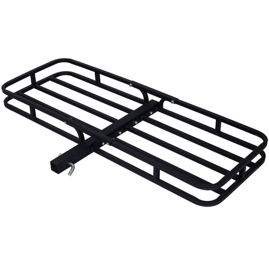 Hitch Mount Cargo Carrier ,Rear Cargo Rack for SUV, Truck, Car,Luggage Basket Rack Fits 2' Receiver SolidRoot Buy Furniture USA