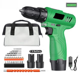 12V Li-ion Cordless Drill Set with Single Speed Keyless Chuck & Brushed Motor Electric Power Tools for DIY US Local Warehouse SolidRoot Buy Furniture USA