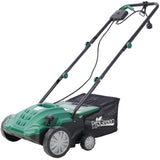 Garden Scarifier, 2-in-1 13INCH Dethatcher Scarifier,12 Amp Electric Lawn Dethatcher,Removable Collection Bag extra large 31.7QT - SolidRoot Buy Furniture USA