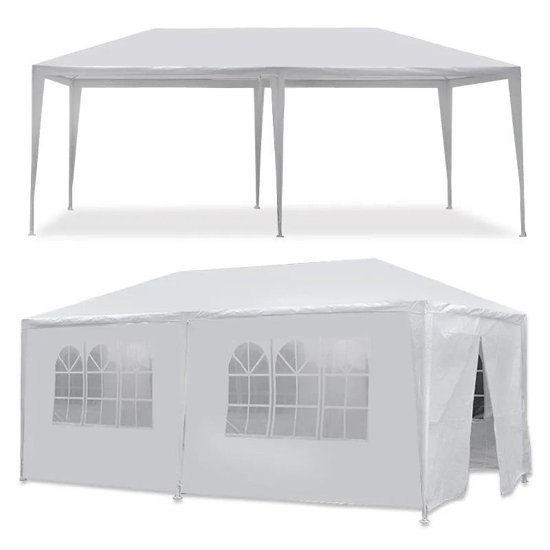 10x20' Outdoor Garden Gazebo Wedding Party Tent Canopy Marquee with 6 Removable Sidewalls SolidRoot Buy Furniture USA