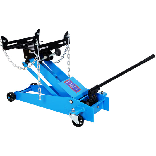 Hydraulic transmission service jack,flloor jack 1/2ton capacity 1000lb,low profile blue SolidRoot Buy Furniture USA