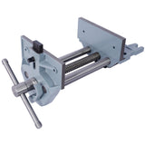 Rapid Action Woodworking Vise Quick Release Lever for Quick Adjustments 7 Inch Jaw Width Made with Heavy-Duty Cast Iron ,GRAY Livingsource