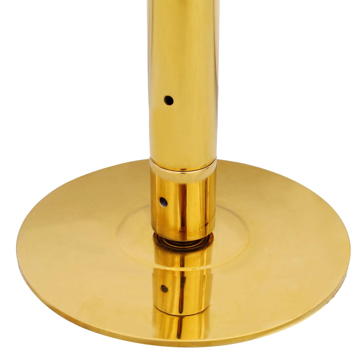 Dance Pole Spinning Static Dancing Pole Portable Removable for Home Club Bar Gym 86.2-109.8" Height Adjustable Weight Capacity 440lb Gold Livingsource