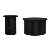 Coffee Table Set of 2, Round Coffee Table, Modern Side Tables Accent End Table for Living Room, Apartment SolidRoot Buy Furniture USA