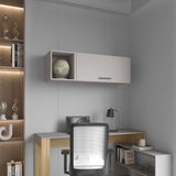 Aster 47' W Wall Cabinet with Lift Up Door Cabinet and Open Shelf SolidRoot Buy Furniture USA