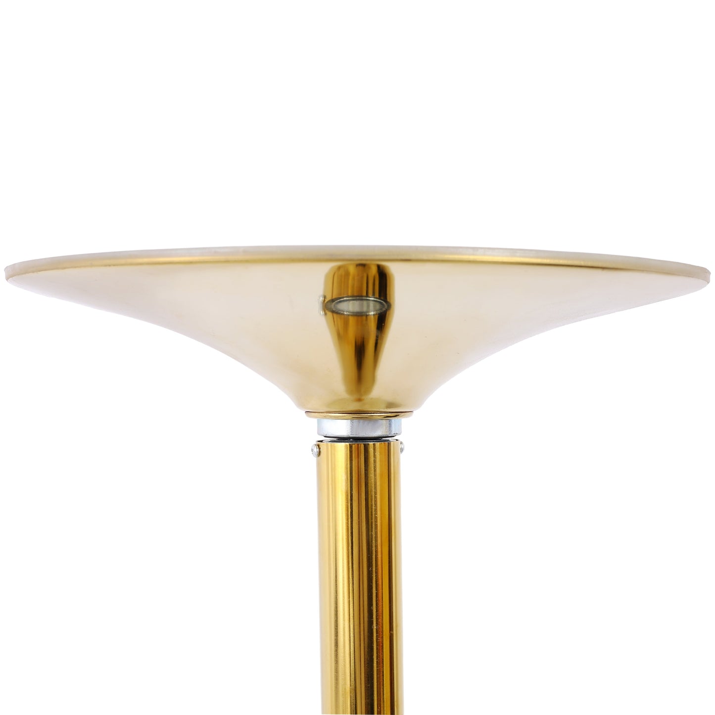 Dance Pole Spinning Static Dancing Pole Portable Removable for Home Club Bar Gym 86.2-109.8" Height Adjustable Weight Capacity 440lb Gold Livingsource