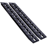 Heavy-Duty Ramps with Top Hook Attaching End, Universal Loading Ramp for Motorcycle, Tractor, ATV/UT 84' X 14' 8800 LBS 1 Pair 2 Ramps Aluminum ,Black Coating SolidRoot Buy Furniture USA