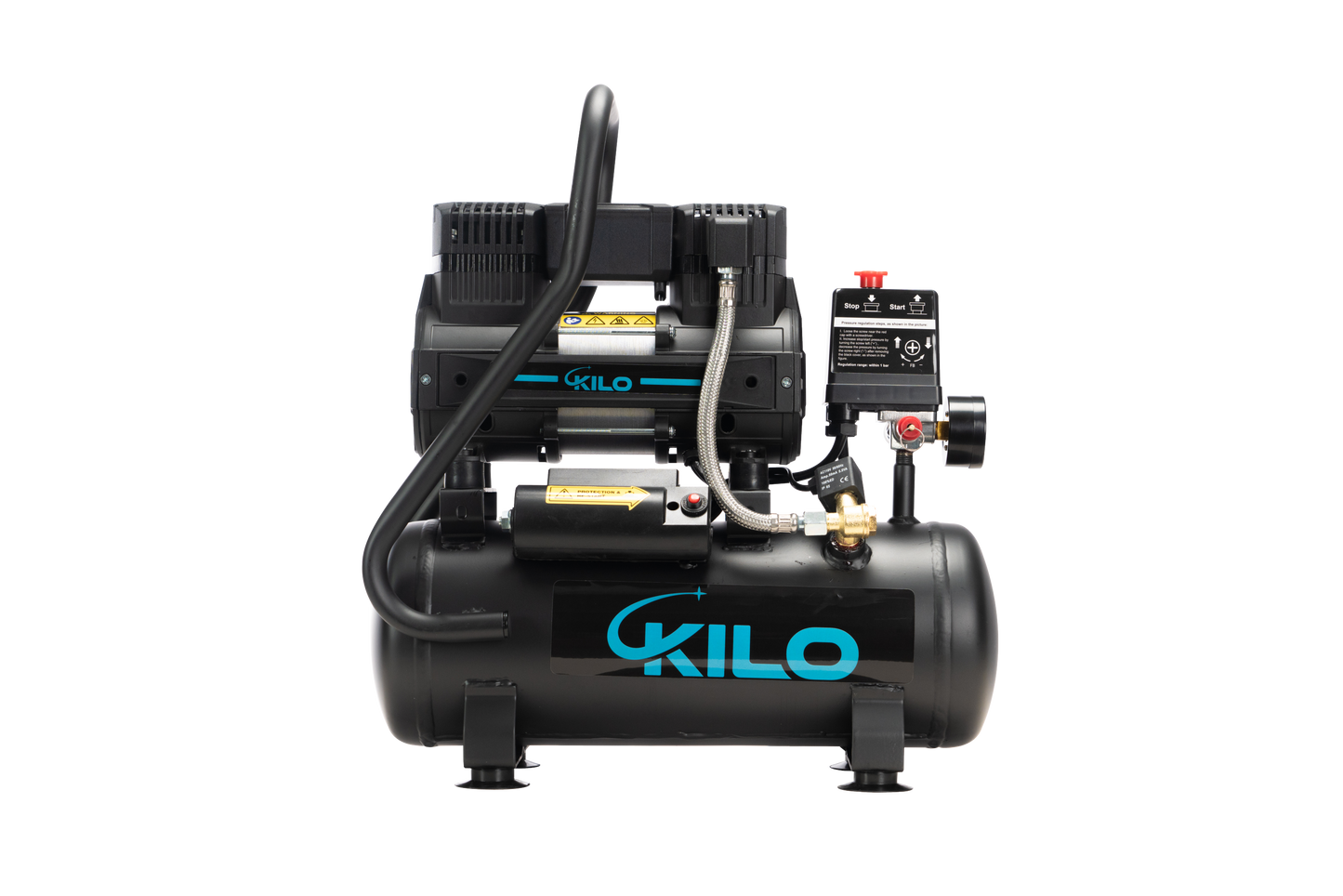 2 Gallon Oil Free Air Compressor, 1.0HP, Max.115 PSI Pressure, 65dB Ultra Quiet Compressor for Auto Repair, Tire Inflation, Spray Painting, Woodwork Nailing SolidRoot Buy Furniture USA