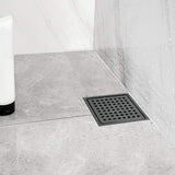 6 Inch Square Shower Floor Drain - SolidRoot Buy Furniture USA