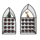 Sailboat Shaped Wine Cabinet Rack, 2 Piece Display Rack, Freestanding Wine Cabinet with Bottle Storage, Spirits and Wine Home Bar, Kitchen, Dining Room Storage Rack SolidRoot Buy Furniture USA