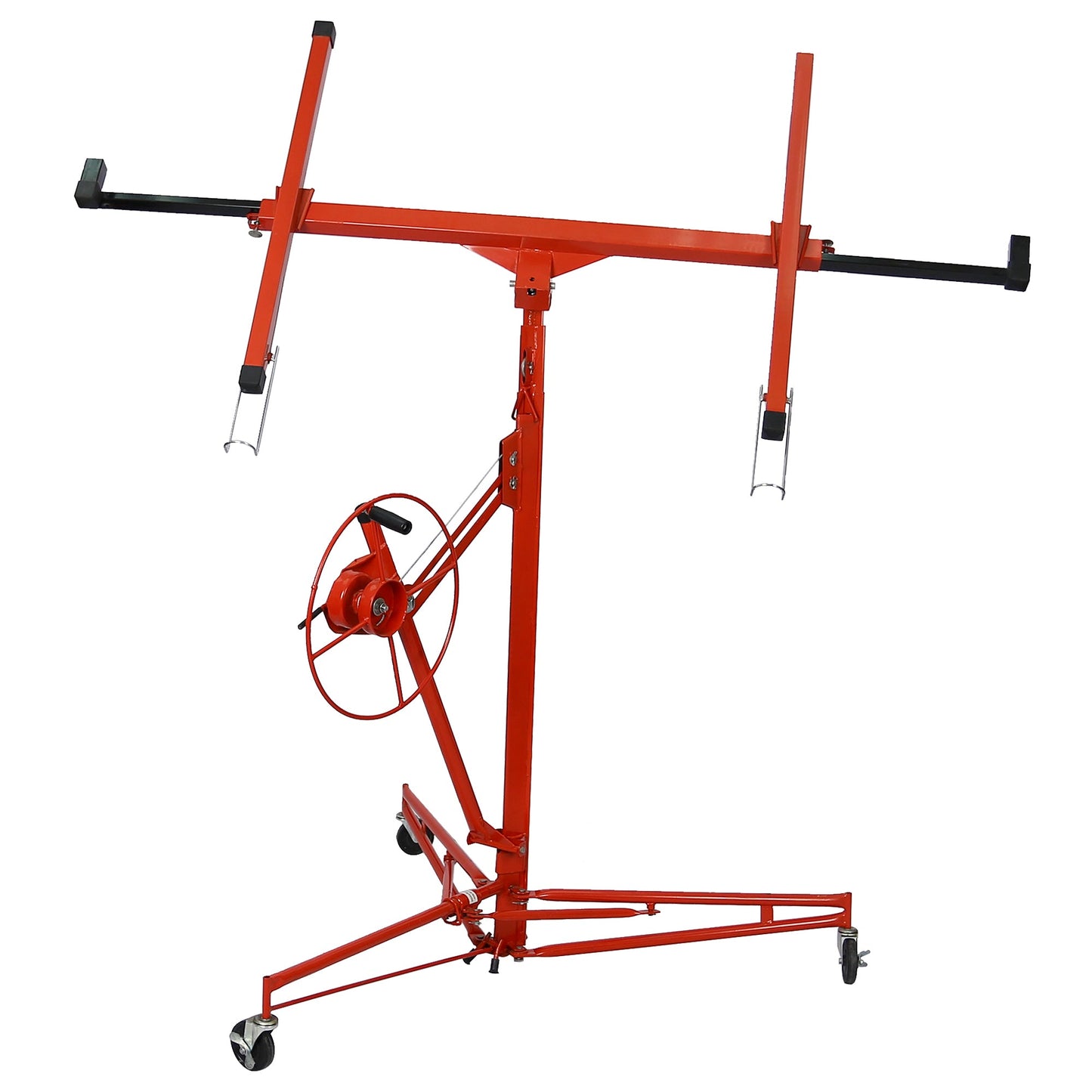 13' Drywall Lift Hoist Jack Lifter, Red SolidRoot Buy Furniture USA