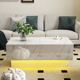 Coffee Table with Sliding Tabletop, Center Table with Hidden Storage Compartment, Extendable Table for Living Room SolidRoot Buy Furniture USA