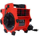 3-Speed Heavy-Duty Floor and Carpet Dryer - Portable Air Mover with 4 Different Angles for Basements, Cars, or Garages Livingsource