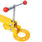 Fender Roller Tool Lip Rolling Reforming Extending Tools Auto Body Light Truck Lip Wheel Arch Roller Flaring Former Heavy Duty for Automobile Maintenance Livingsource
