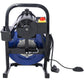 60FTx1/2Inch Drain Cleaner Machine Electric Drain Auger with 4 Cutter & Foot Switch Drain Cleaner Machine Sewer Snake Drill Drain Auger Cleaner for 1" to 4" Pipes Livingsource
