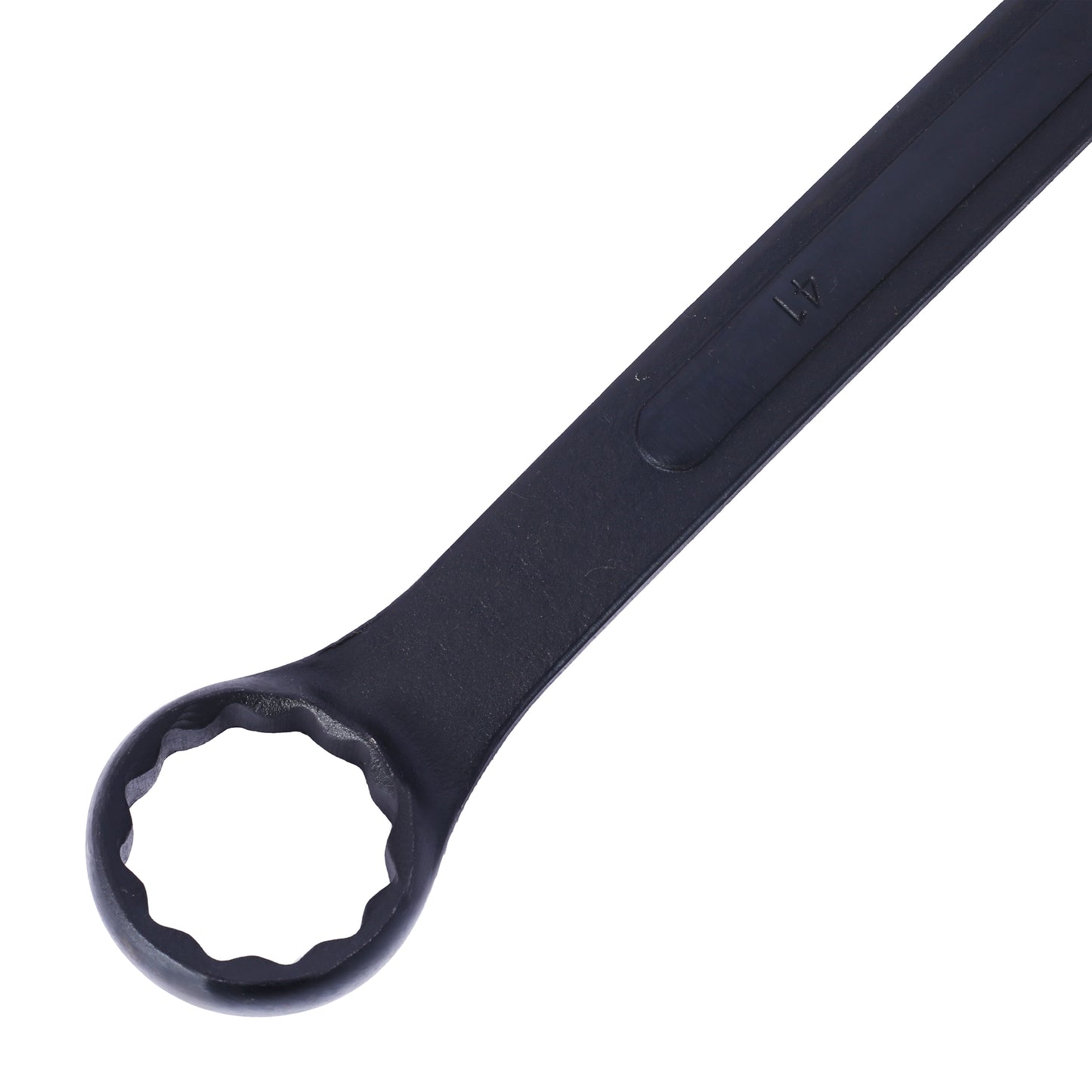 Jumbo Combination Wrench Set extra large, Metric, 6-piece, 35mm to 50mm,Black Oxide, with Pouch