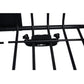 Rooftop Cargo Carrier Basket Motoring Roof Rack,Top Mount Roof Rack 42" black steel - SolidRoot Buy Furniture USA