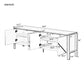 U-Can 70.9''Modern Minimalist TV Stand for TVs up to 75 Inches, Entertainment Center Media Console Cabinet with 2 Spacious Cabinets for Living room Livingsource
