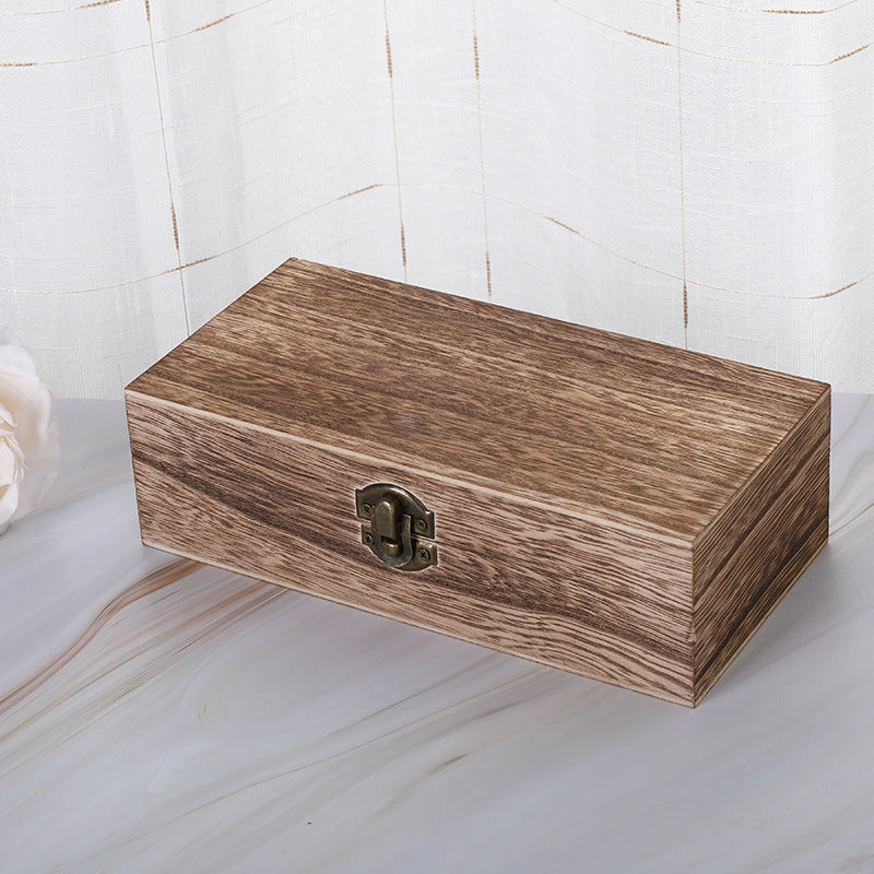 Wooden cash box