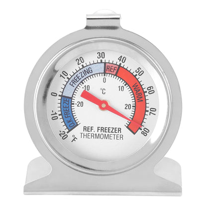 Stainless Steel Large Dial Freezer Refrigerator Thermometer Temperature Gauge Tool Livingsource