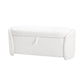 STORAGE OTTOMAN, Beige, Boucle Livingsource